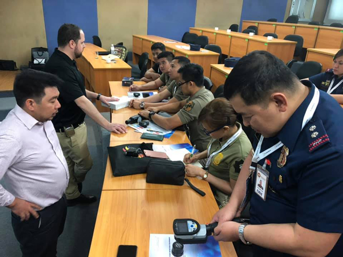 野外作業下的無損檢測，隱藏在150mm深處的違禁品探測